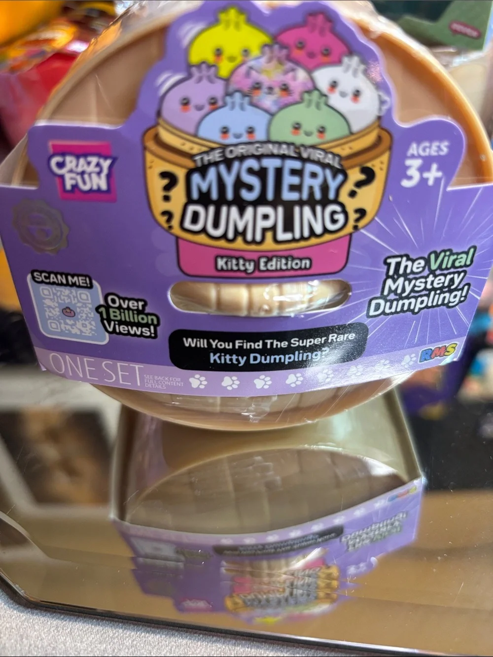 Mystery Dumpling Kitty Edition Plush - Purple
